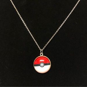 Pokemon Pokeball Necklace